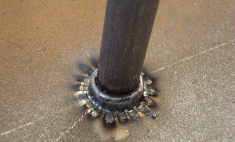 File:Stud weld on a bridge girder.jpg