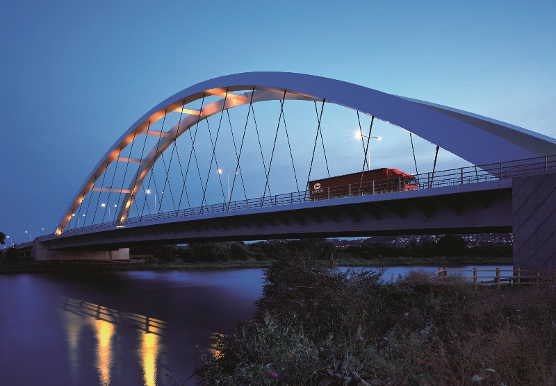 File:River Usk Bridge.jpg