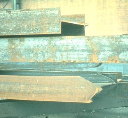 File:Hot-rolled sections with millscale.jpg