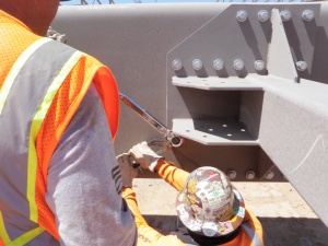 Installation of bolts.JPG
